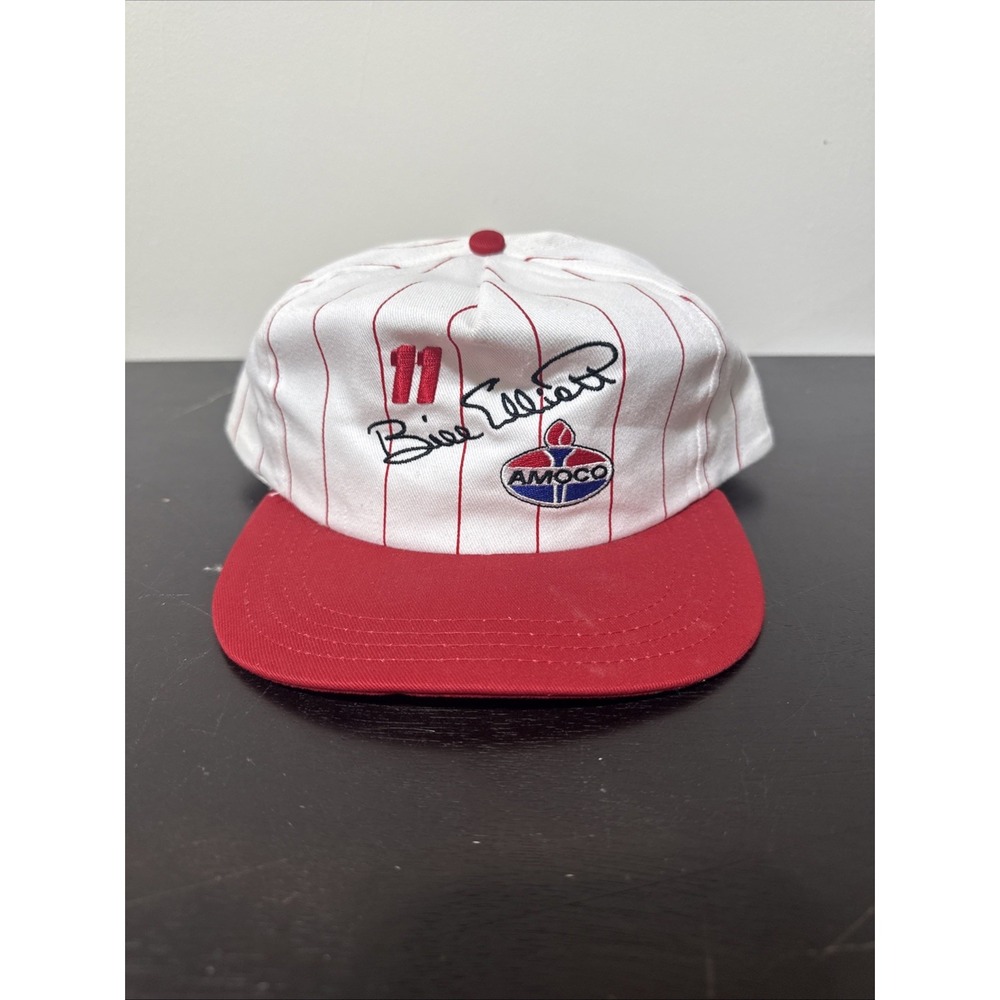 Vintage Nascar Bill Elliot Hat Amoco Cap Snapback New Dead stock Racing